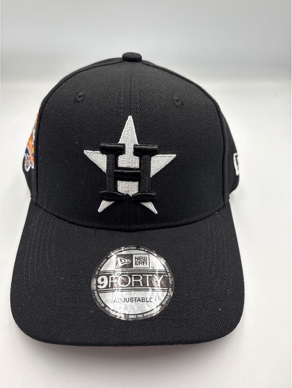 New Era 9FORTY Adjustable Houston Astros 45th Anniversary Black Baseball Cap